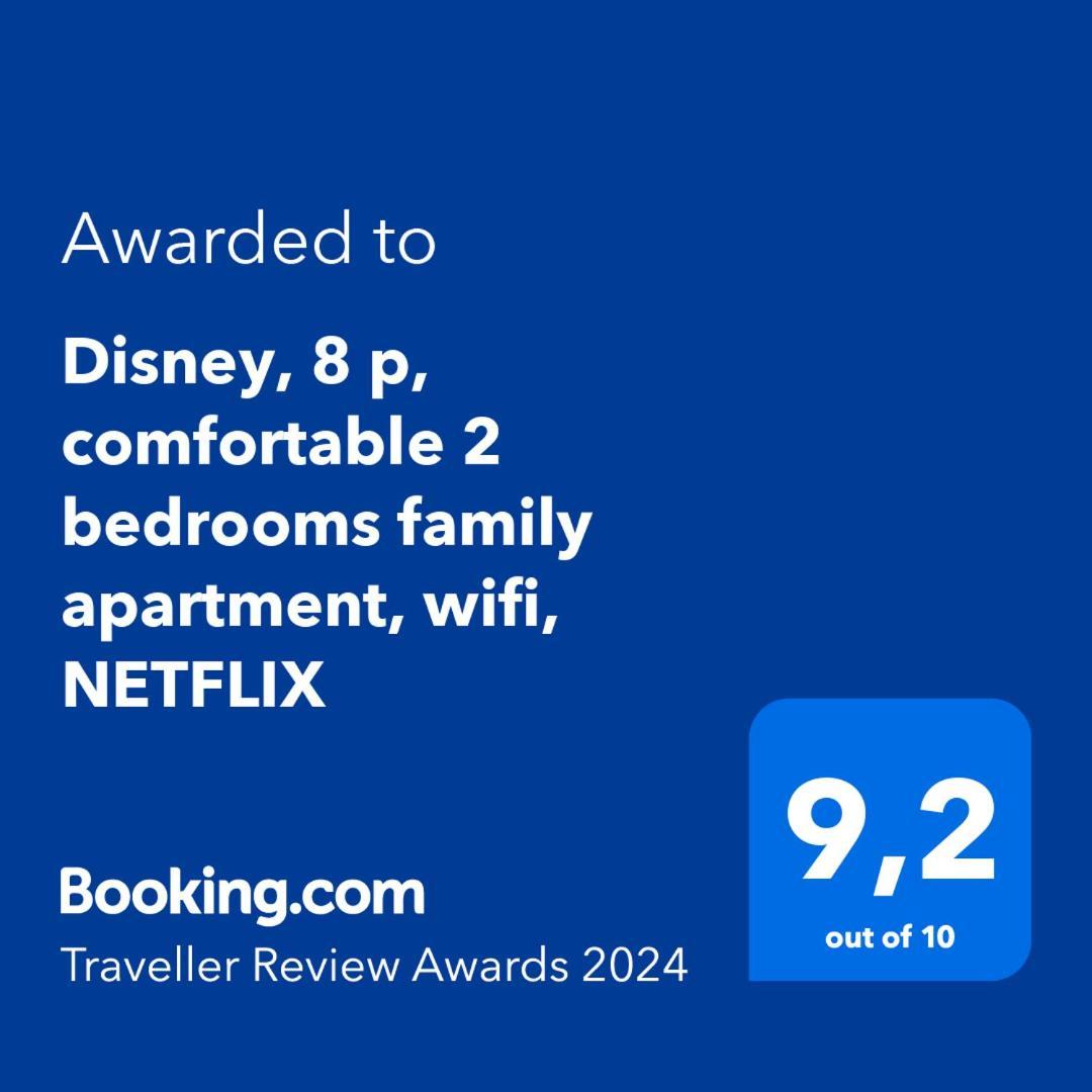Disney, Very Nice 2 Bedrooms Family Apartment, Wifi, Netflix 8 Pers 쉐시 외부 사진